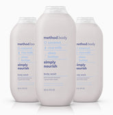 Method Body Wash, Simply Nourish, Paraben and Phthalate Free, 18 oz